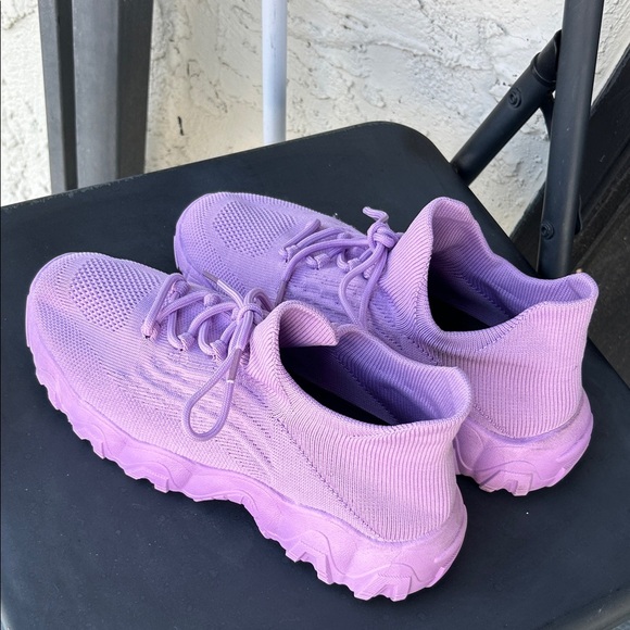 Unbranded Shoes - Purple Gym Sneakers